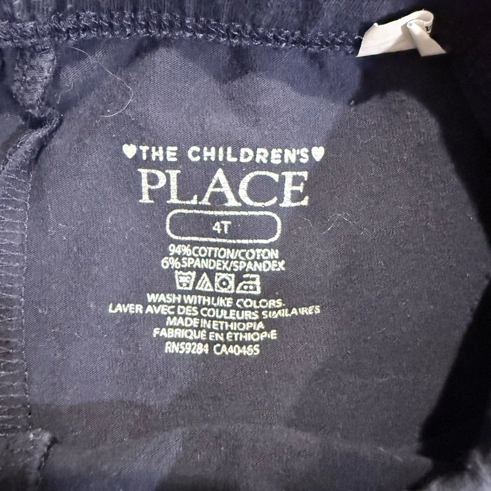 ⭐ 5/$20 ⭐ The Children's Place Navy Blue Flare Leggings Size 4T